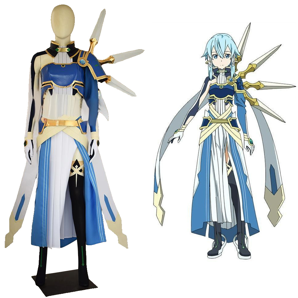Sword Art Online Alicization Asada Shino Sinon Cosplay Costume