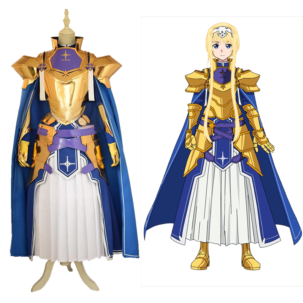 Sword Art Online SAO Alicization Alice Zuberg Cosplay Costume