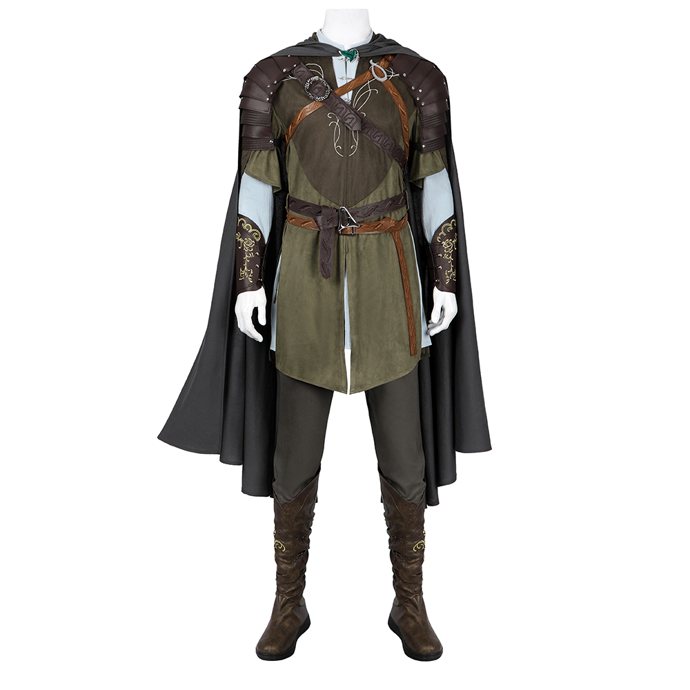 TLOR The Lord of the Rings: The Fellowship of the Ring Legolas Cosplay Costume
