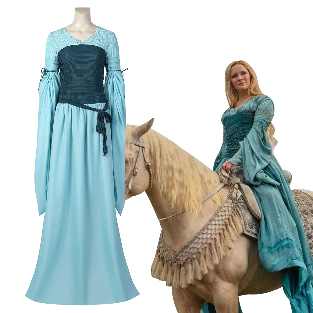 TLOR The Lord of the Rings: The Rings of Power Galadriel Cosplay Costume