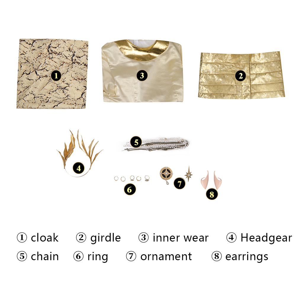 TLOR The Lord of the Rings: The Rings of Power Gil-galad Cosplay Costume