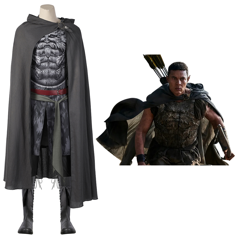 TLOR The Lord of the Rings: The Rings of Power Season 1 Arondir Cosplay Costume