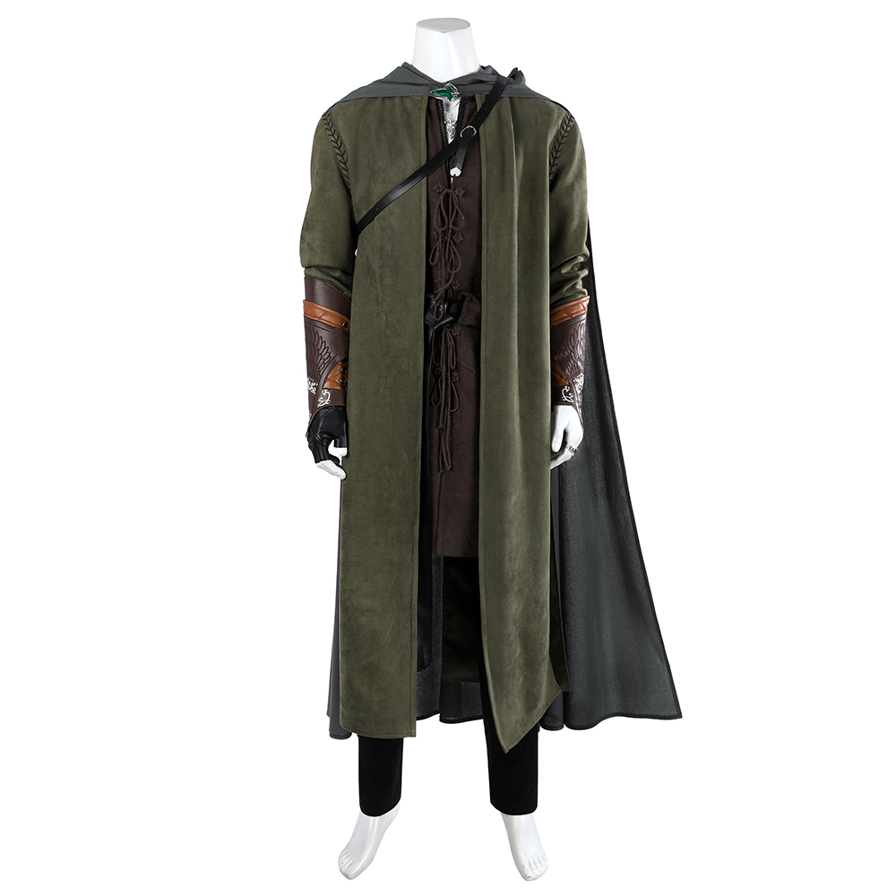 TLOR The Lord of the Rings The Two Towers Aragorn Cosplay Costume