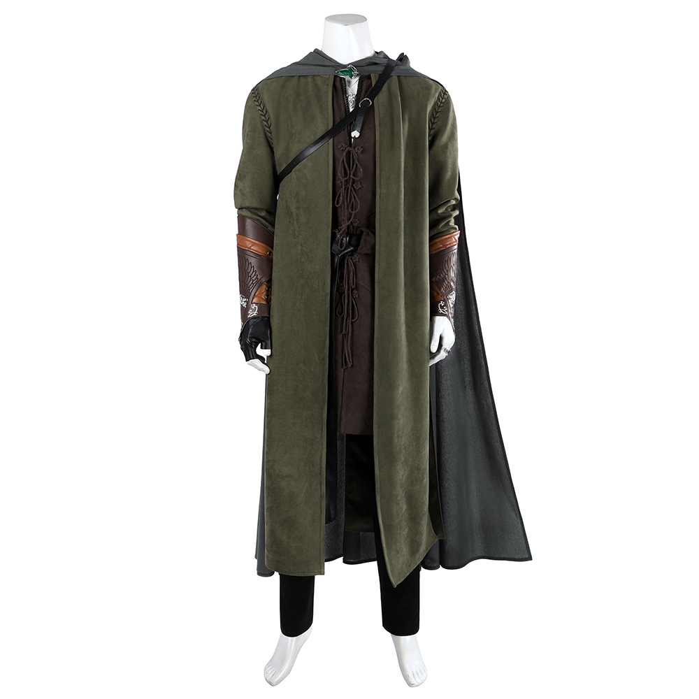 TLOR The Lord of the Rings The Two Towers Aragorn Cosplay Costume