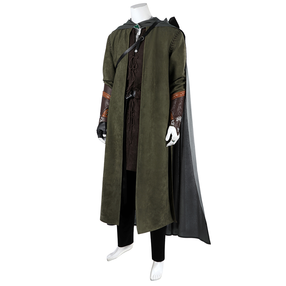 TLOR The Lord of the Rings The Two Towers Aragorn Cosplay Costume