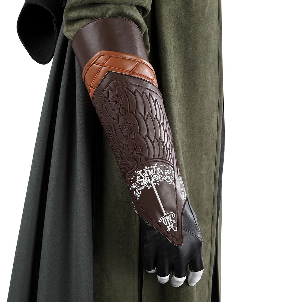 TLOR The Lord of the Rings The Two Towers Aragorn Cosplay Costume