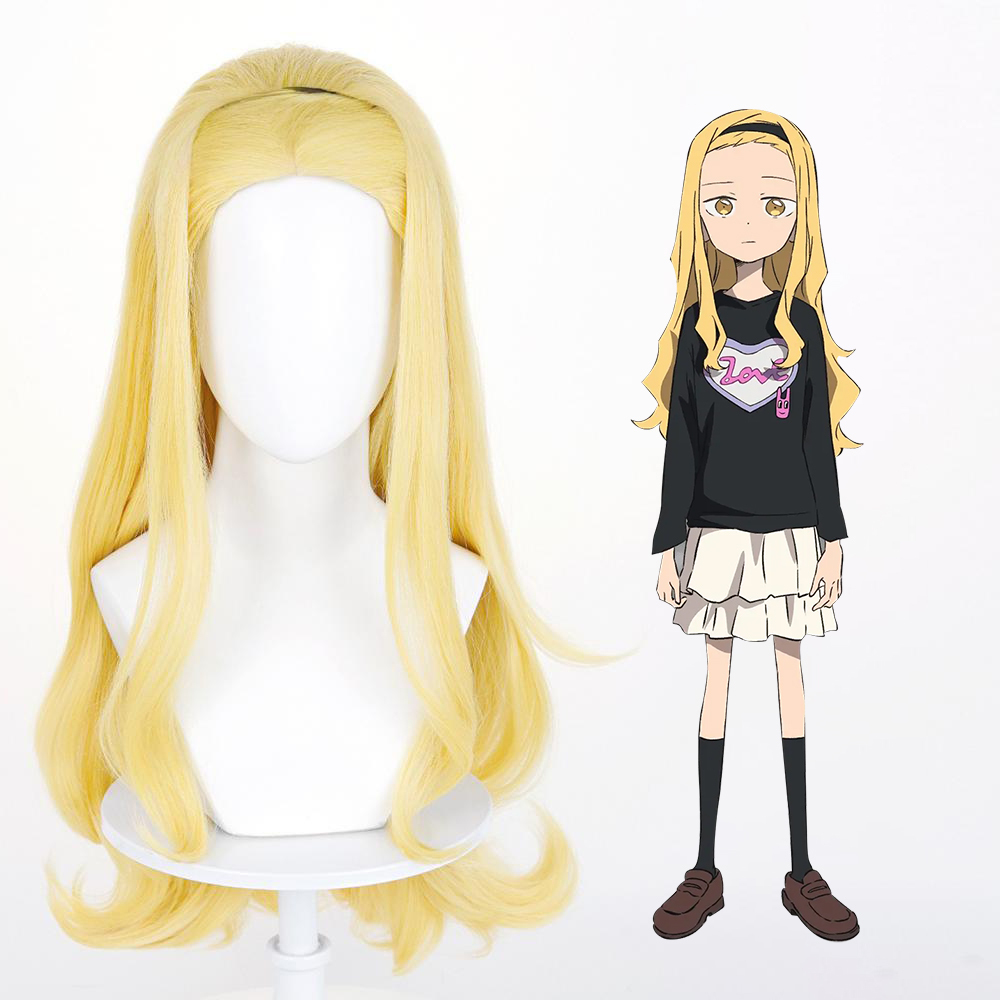 Takopi's Original Sin Marina Kirarazaka Golden Cosplay Wig