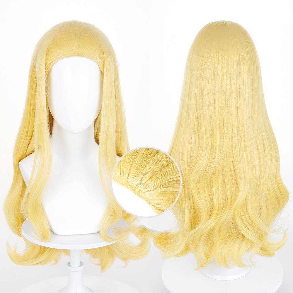 Takopi's Original Sin Marina Kirarazaka Golden Cosplay Wig