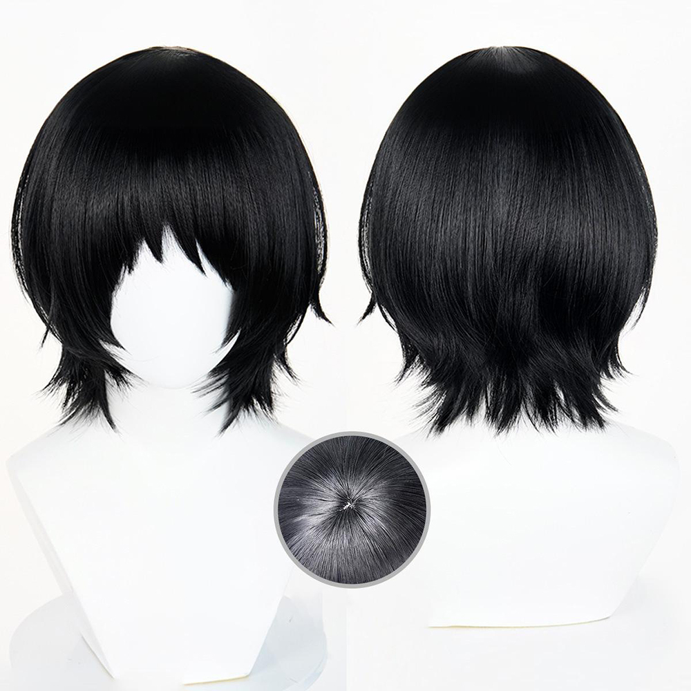 Takopi's Original Sin Shizuka Kuze Black Cosplay Wig