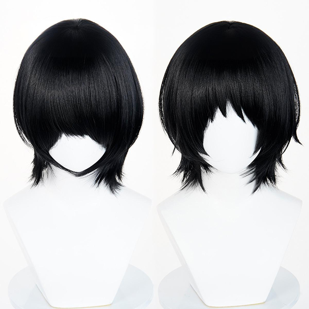 Takopi's Original Sin Shizuka Kuze Black Cosplay Wig