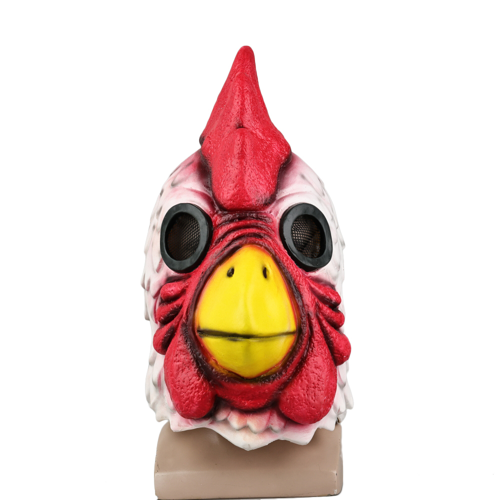 Team Fortress 2 The Miami Rooster Mask Cosplay Prop