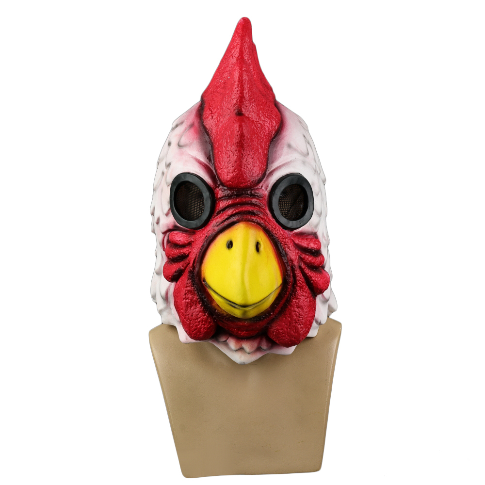 Team Fortress 2 The Miami Rooster Mask Cosplay Prop