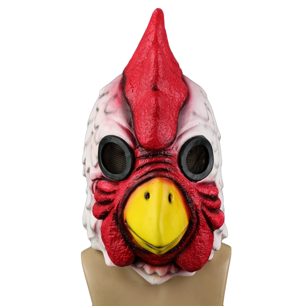Team Fortress 2 The Miami Rooster Mask Cosplay Prop
