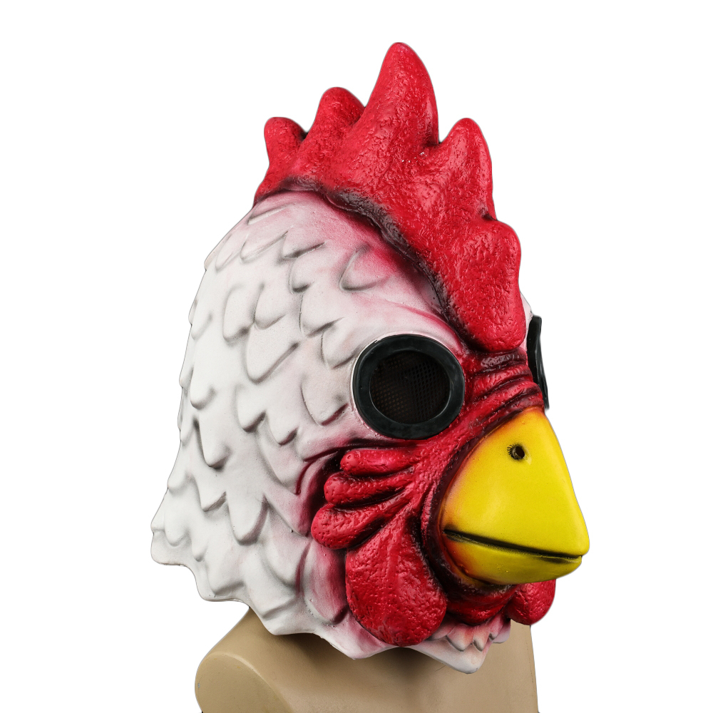Team Fortress 2 The Miami Rooster Mask Cosplay Prop
