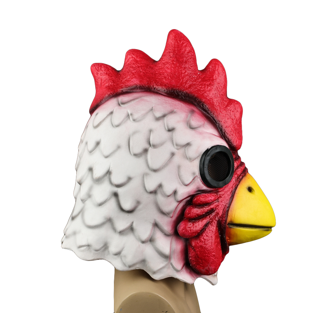 Team Fortress 2 The Miami Rooster Mask Cosplay Prop