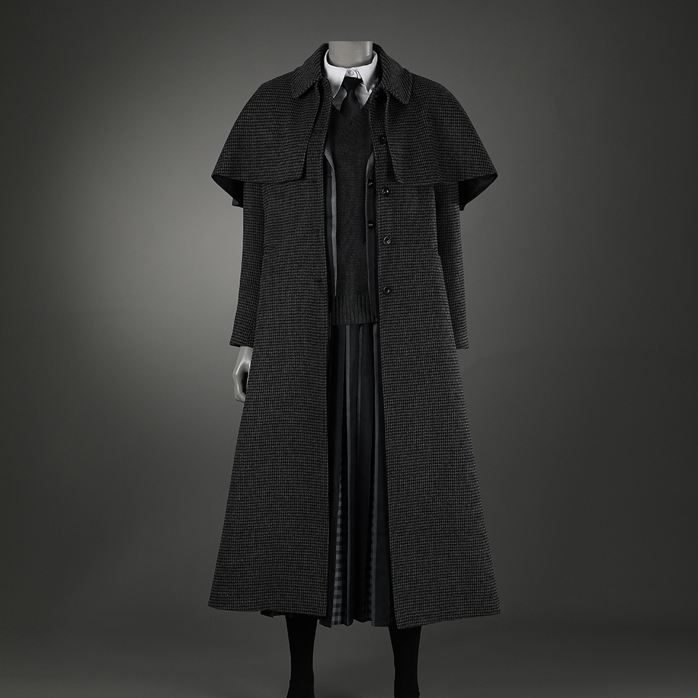 The Addams Family Wednesday Coat Addams Nevermore Academy uniform Cosplay Costume