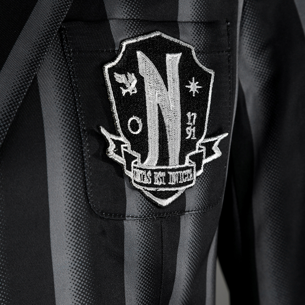 The Addams Family Wednesday Coat Addams Nevermore Academy uniform Cosplay Costume