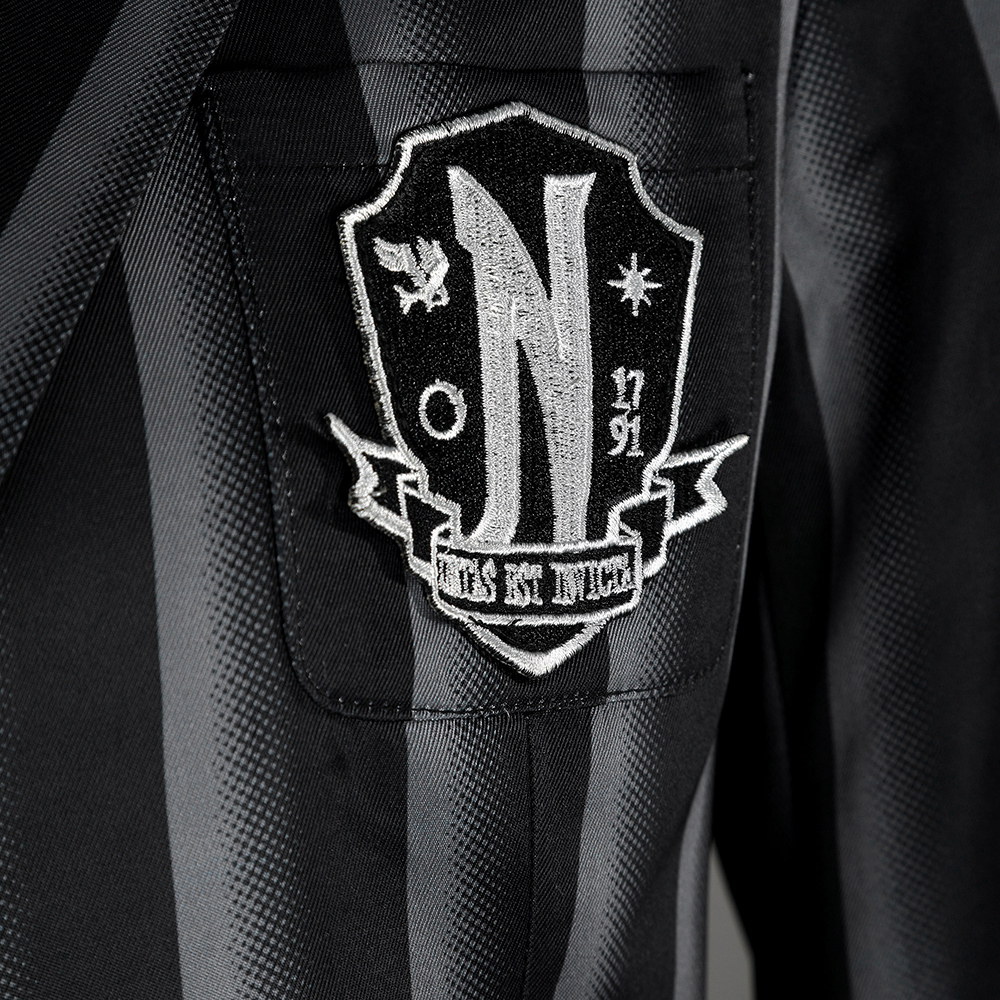 The Addams Family Wednesday Coat Addams Nevermore Academy uniform Cosplay Costume