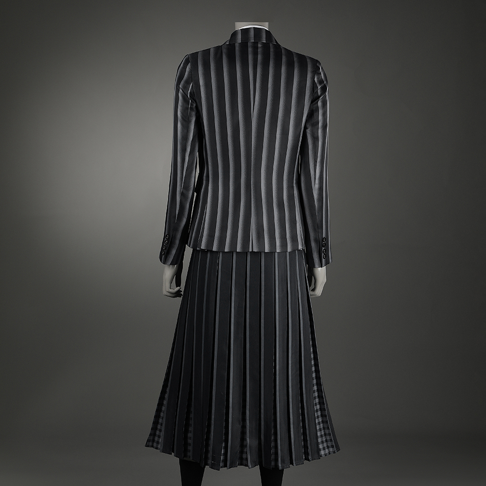 The Addams Family Wednesday Coat Addams Nevermore Academy uniform Cosplay Costume