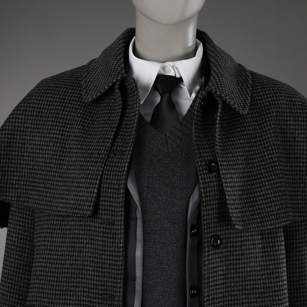 The Addams Family Wednesday Coat Addams Nevermore Academy uniform Cosplay Costume