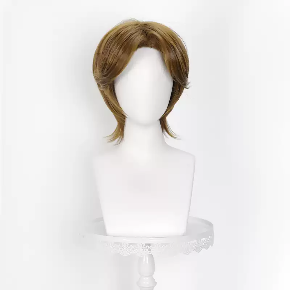 The Dinner Table Detective Kyoichiro Kazamatsuri Brown Cosplay Wig