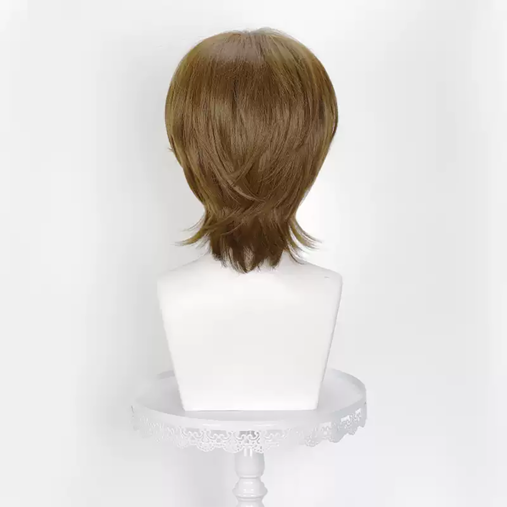The Dinner Table Detective Kyoichiro Kazamatsuri Brown Cosplay Wig
