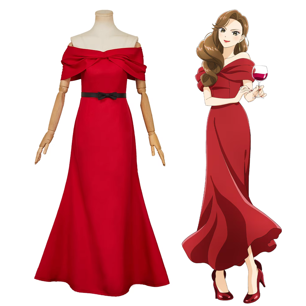 The Dinner Table Detective Reiko Hosho Cosplay Costume