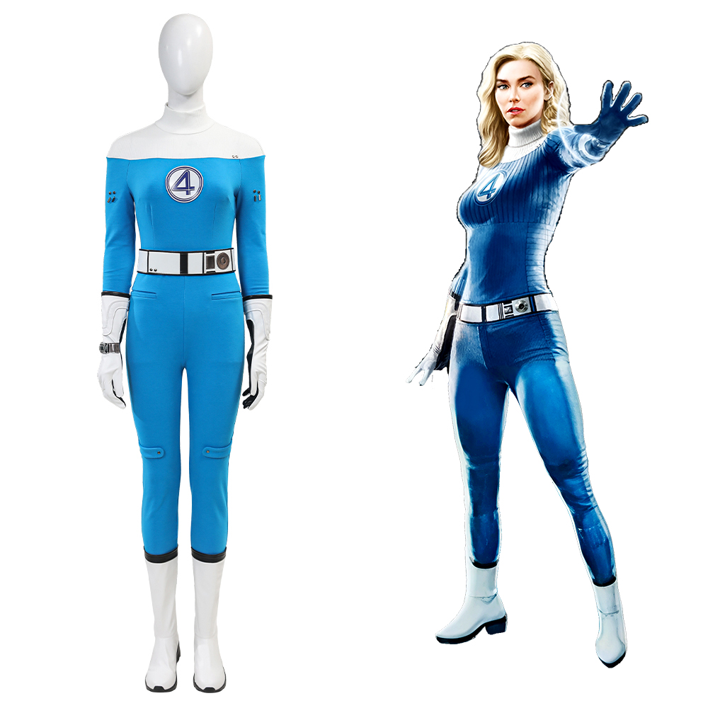 The Fantastic Four: First Steps Invisible Woman Sue Storm Cosplay Costume