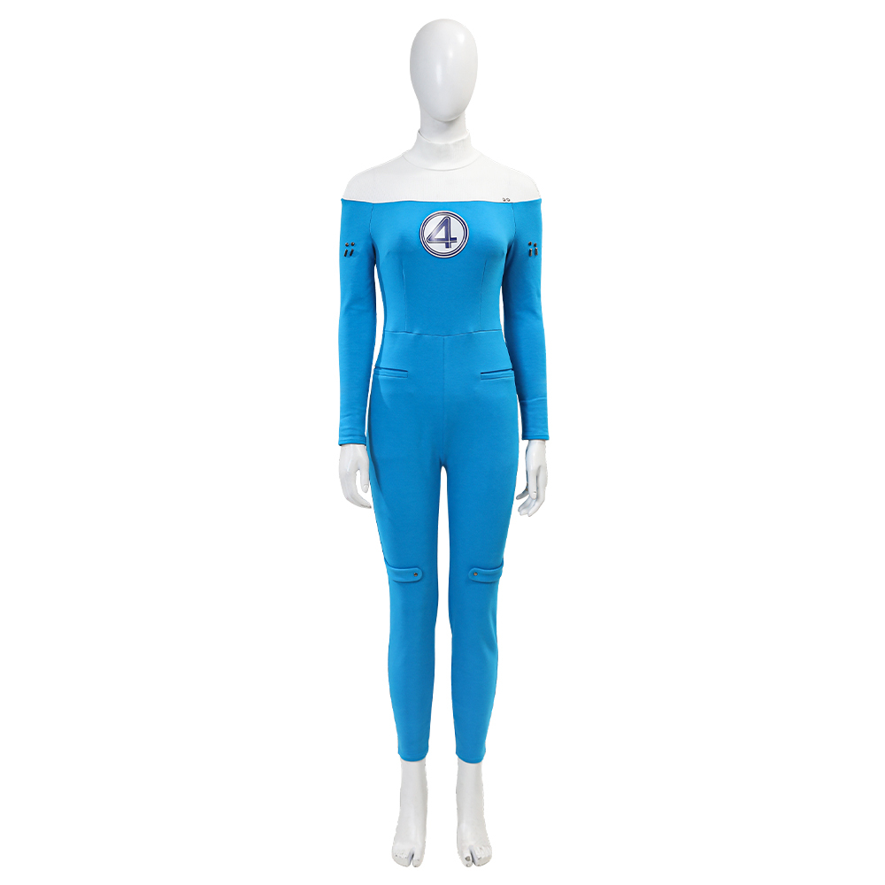 The Fantastic Four: First Steps Invisible Woman Sue Storm Cosplay Costume