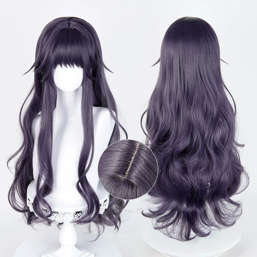 The Fragrant Flower Blooms With Dignity Kaoruko Waguri Purple Cosplay Wig