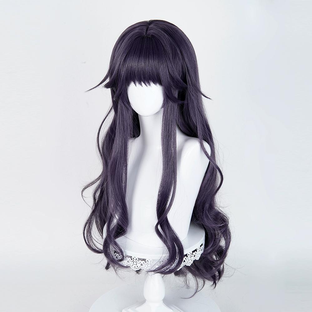 The Fragrant Flower Blooms With Dignity Kaoruko Waguri Purple Cosplay Wig