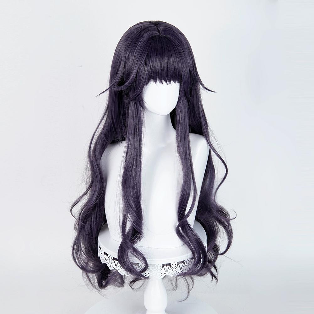 The Fragrant Flower Blooms With Dignity Kaoruko Waguri Purple Cosplay Wig