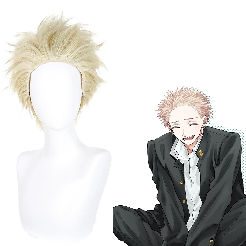 The Fragrant Flower Blooms With Dignity Rintaro Tsumugi Golden Cosplay Wig