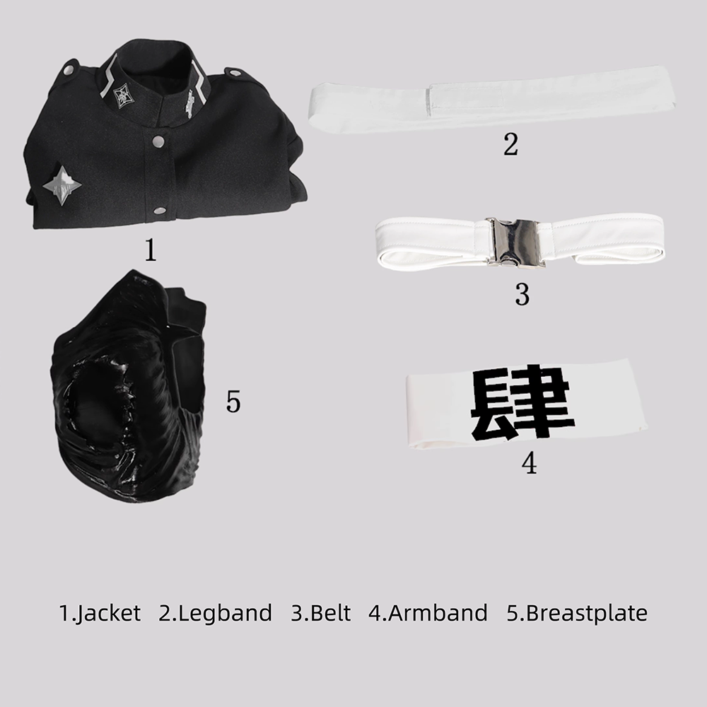 The Hundred Line Last Defense Academy Eito Aotsuki Uniform Cosplay Costume