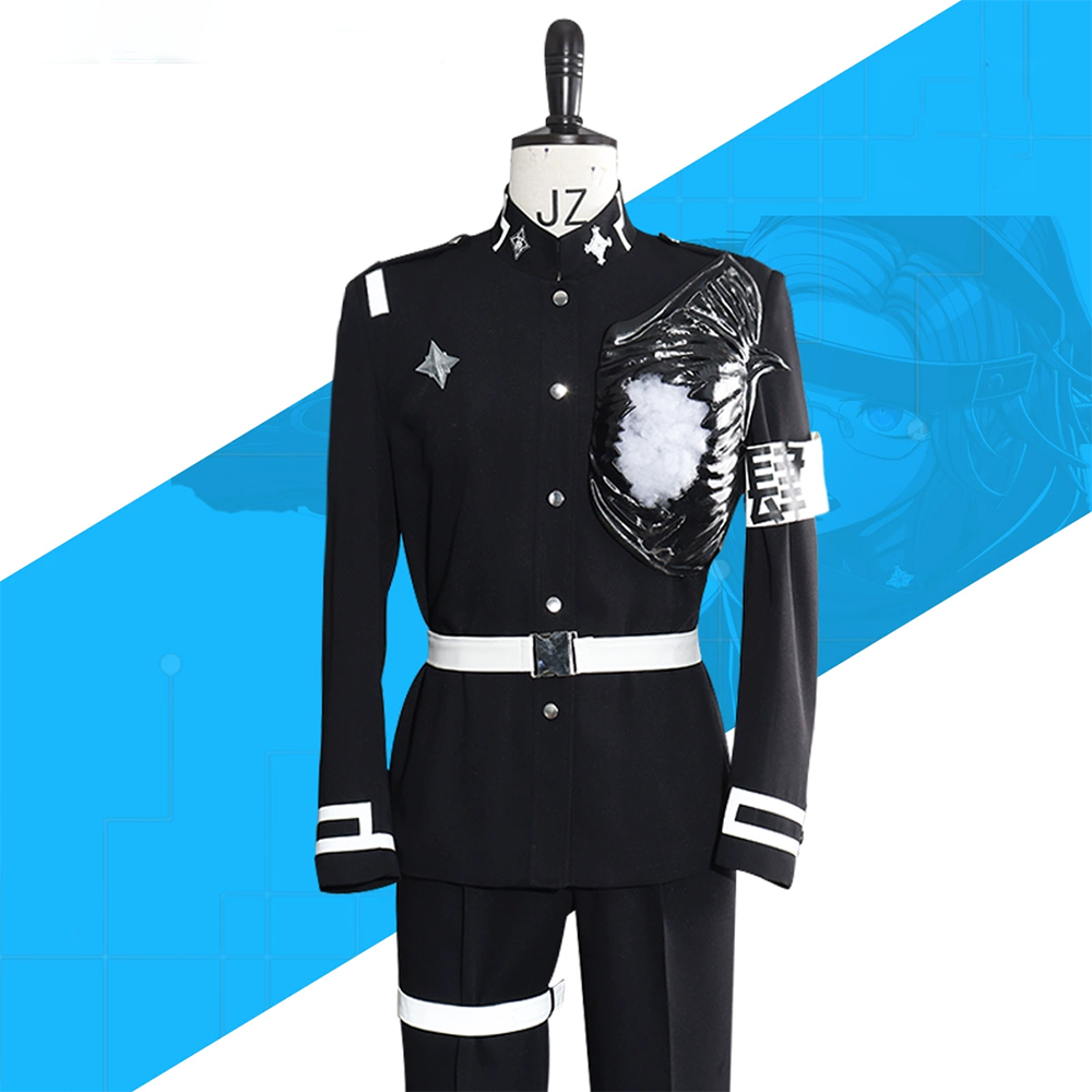 The Hundred Line Last Defense Academy Eito Aotsuki Uniform Cosplay Costume