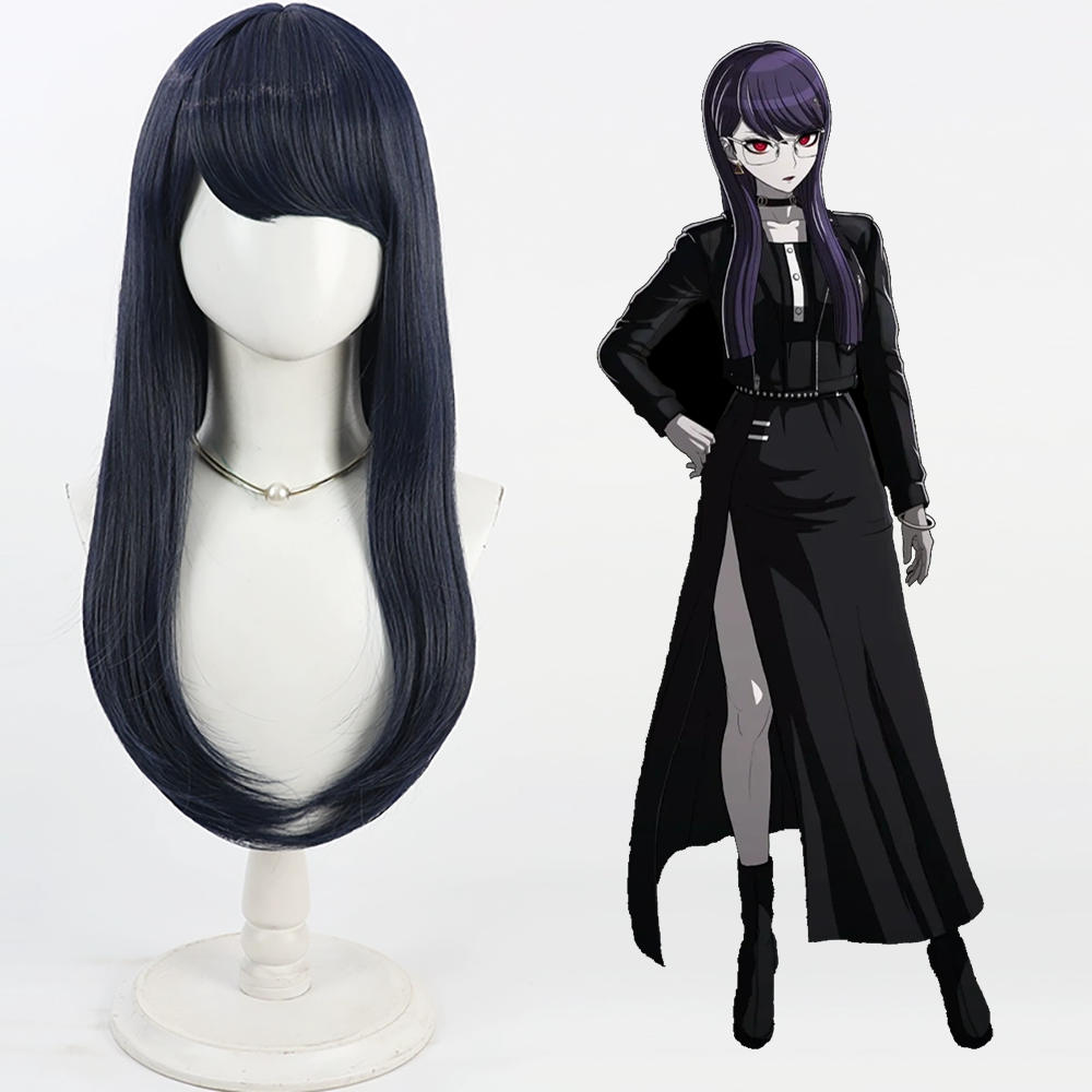 The Hundred Line Last Defense Academy Hiruko Shizuhara Purple Cosplay Wig