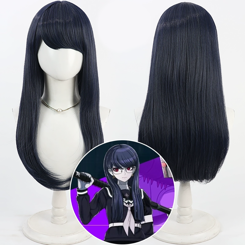 The Hundred Line Last Defense Academy Hiruko Shizuhara Purple Cosplay Wig