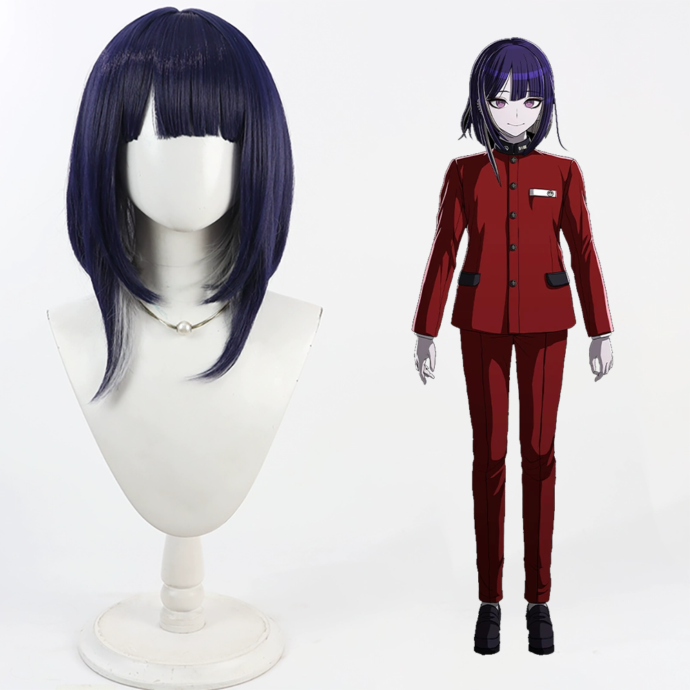 The Hundred Line Last Defense Academy Ima Tsukumo Purple Cosplay Wig