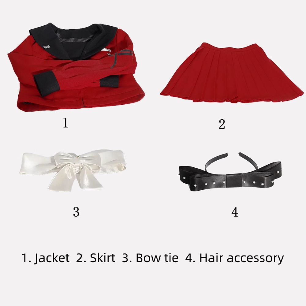 The Hundred Line Last Defense Academy Kako Tsukumo Cosplay Costume