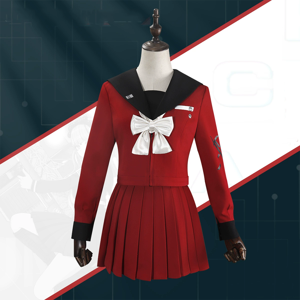 The Hundred Line Last Defense Academy Kako Tsukumo Cosplay Costume