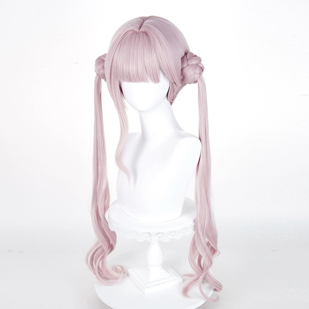 The Hundred Line Last Defense Academy Kako Tsukumo Pink Cosplay Wig