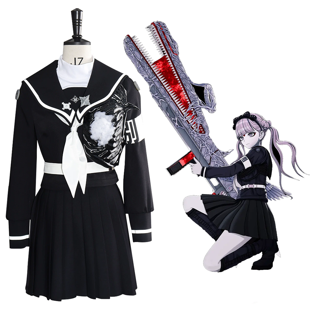 The Hundred Line Last Defense Academy Kako Tsukumo Unirform Cosplay Costume