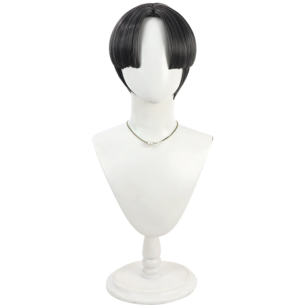 The Hundred Line -Last Defense Academy-Maruko Gaku Black Cosplay Wig