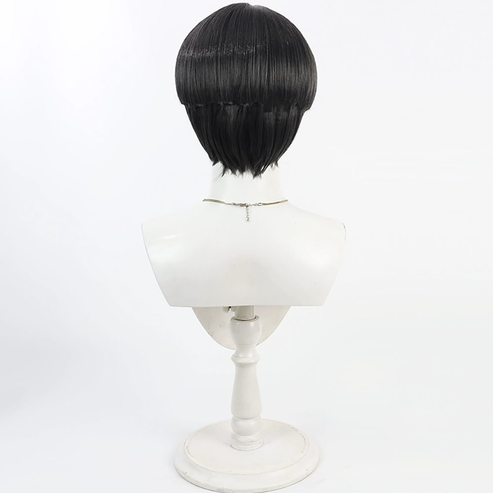 The Hundred Line -Last Defense Academy-Maruko Gaku Black Cosplay Wig