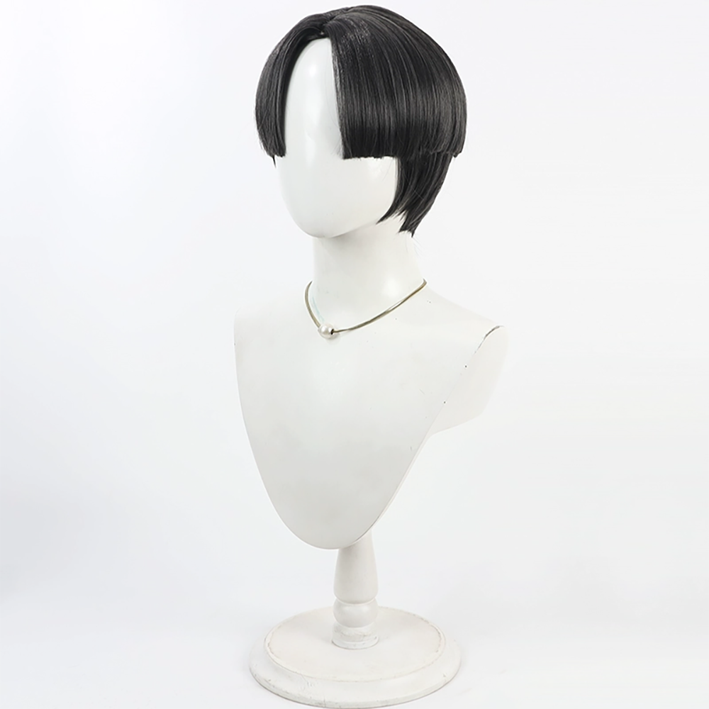 The Hundred Line -Last Defense Academy-Maruko Gaku Black Cosplay Wig