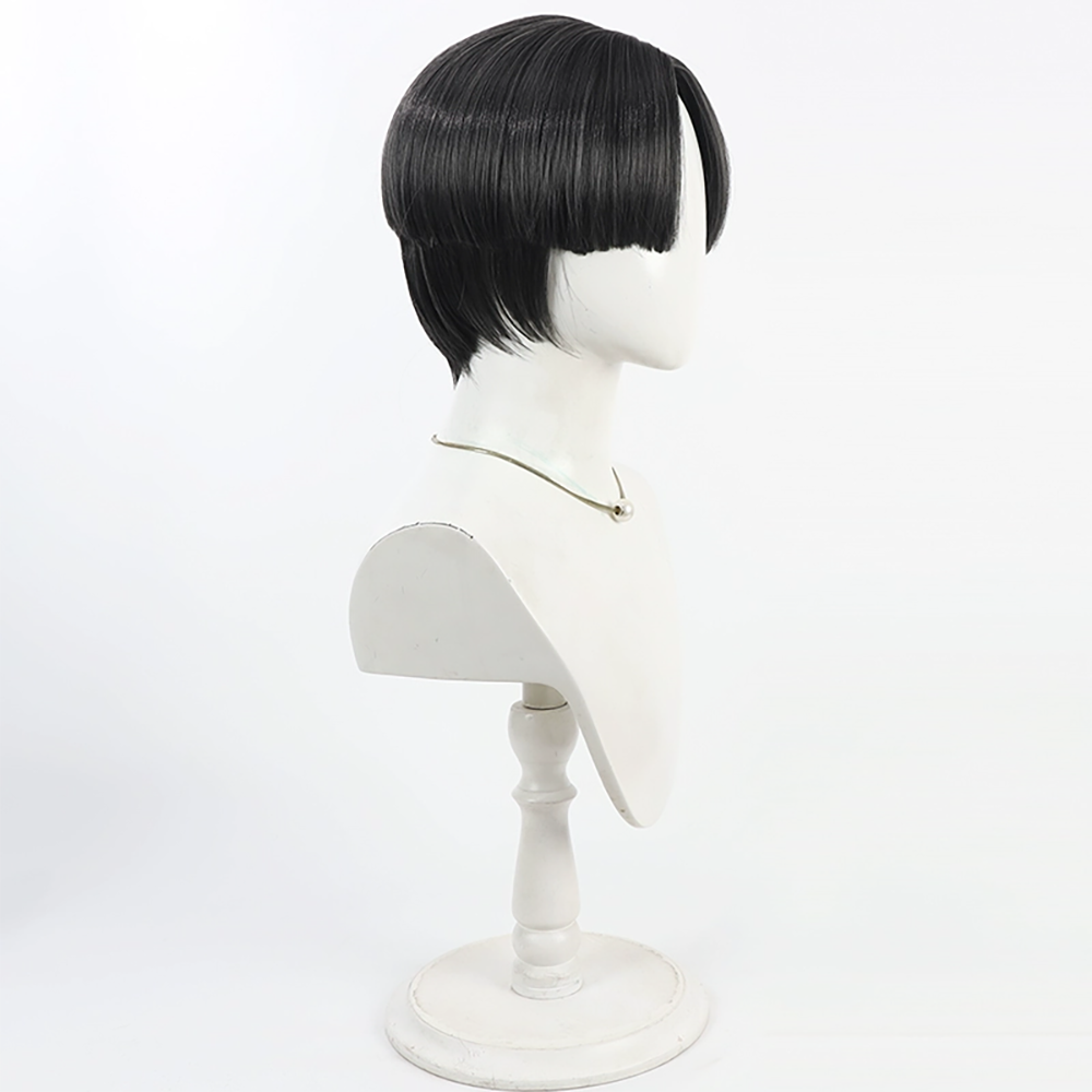 The Hundred Line -Last Defense Academy-Maruko Gaku Black Cosplay Wig