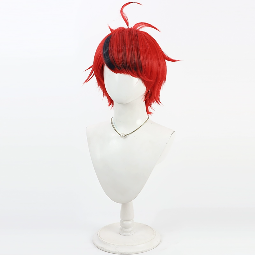 The Hundred Line Last Defense Academy Takumi Sumino Red Cosplay Wig