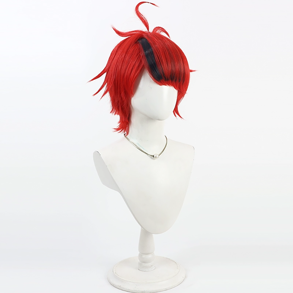 The Hundred Line Last Defense Academy Takumi Sumino Red Cosplay Wig