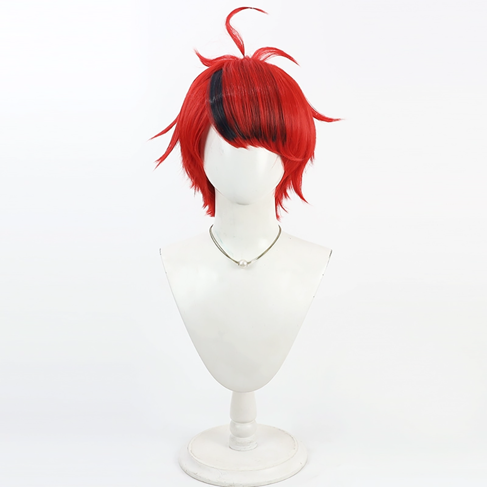 The Hundred Line Last Defense Academy Takumi Sumino Red Cosplay Wig