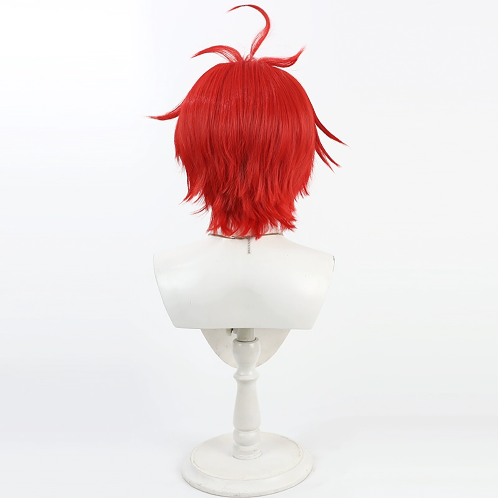 The Hundred Line Last Defense Academy Takumi Sumino Red Cosplay Wig